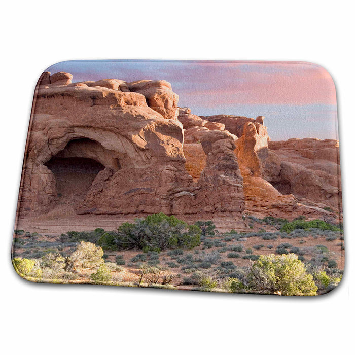 Dish Drying Mat - Utah, Arches NP, Windows Section, cave opening - US45 BJA0058 - Jaynes Gallery Utah