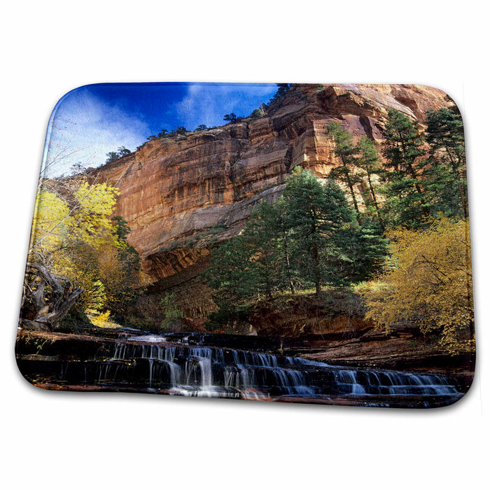 Dish Drying Mat - North Creek, Zion National Park, Utah - US45 HGA0215 - Howie Garber Utah