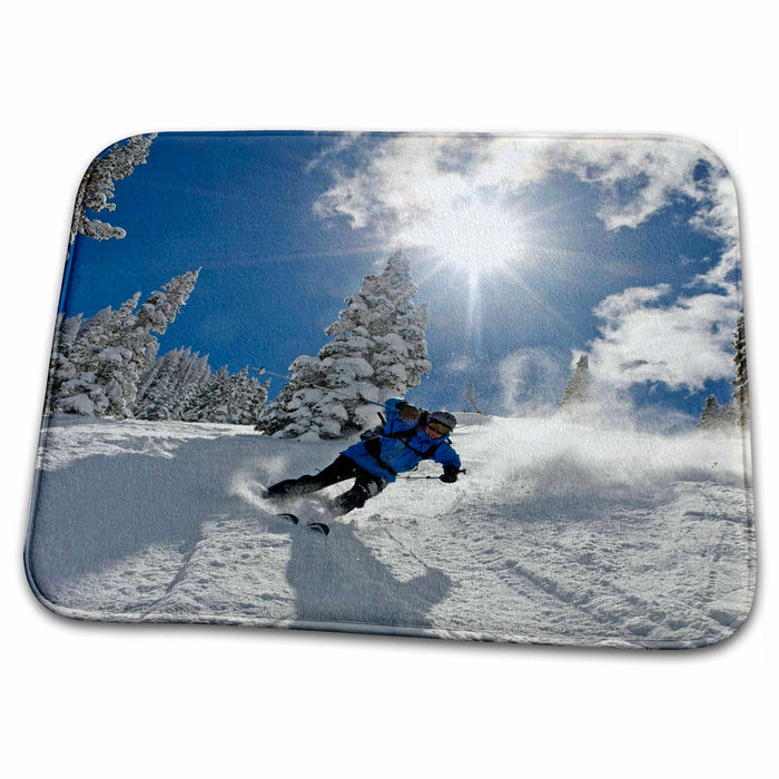 Dish Drying Mat - Wasatch Backcountry skiing, Wasatch Mountains, Utah - US45 HGA0245 - Howie Garber Skiing