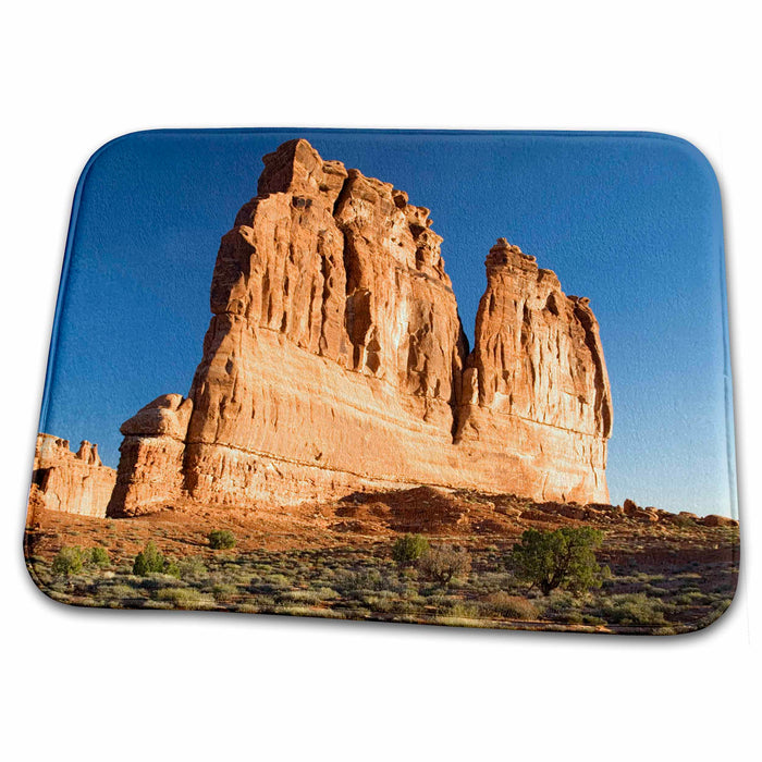 Dish Drying Mat - Utah, Arches NP, The Organ - US45 JWI0110 - Jamie and Judy Wild Utah