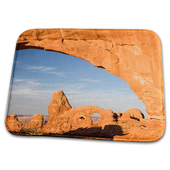 Dish Drying Mat - Utah, Arches NP, Turret Arch, North Window - US45 JWI0119 - Jamie and Judy Wild Utah