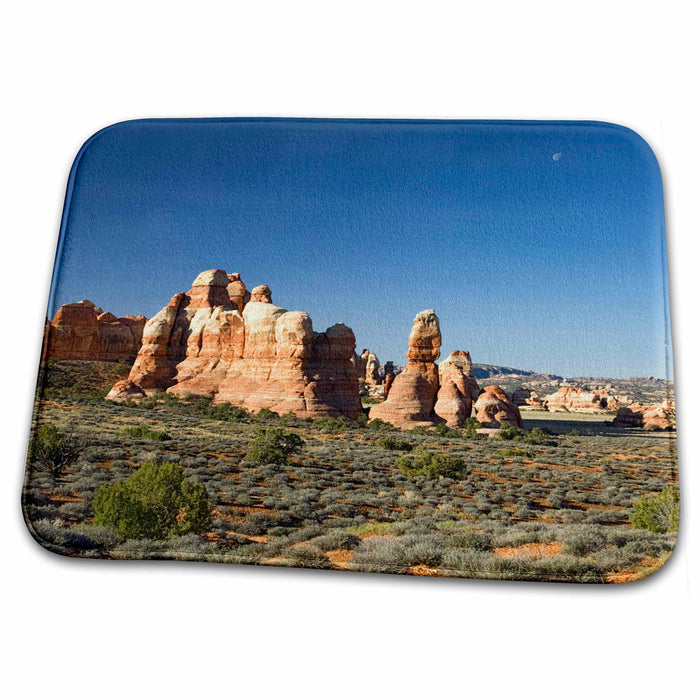 Dish Drying Mat - Utah, Canyonlands NP, The Needles, Rock spires - US45 JWI0157 - Jamie and Judy Wild Utah