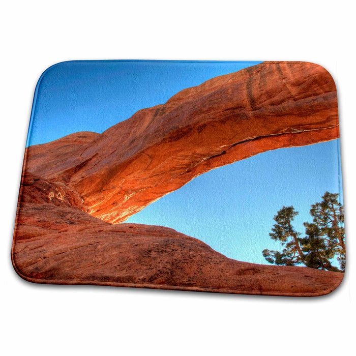 Dish Drying Mat - Utah, Arches NP, North Window - US45 JWI0387 - Jamie and Judy Wild Utah