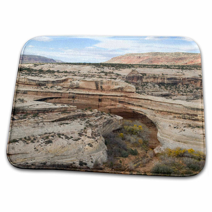 Dish Drying Mat - UT, Natural Bridges Monument, KaChina Bridge - US45 JWI0409 - Jamie and Judy Wild Utah