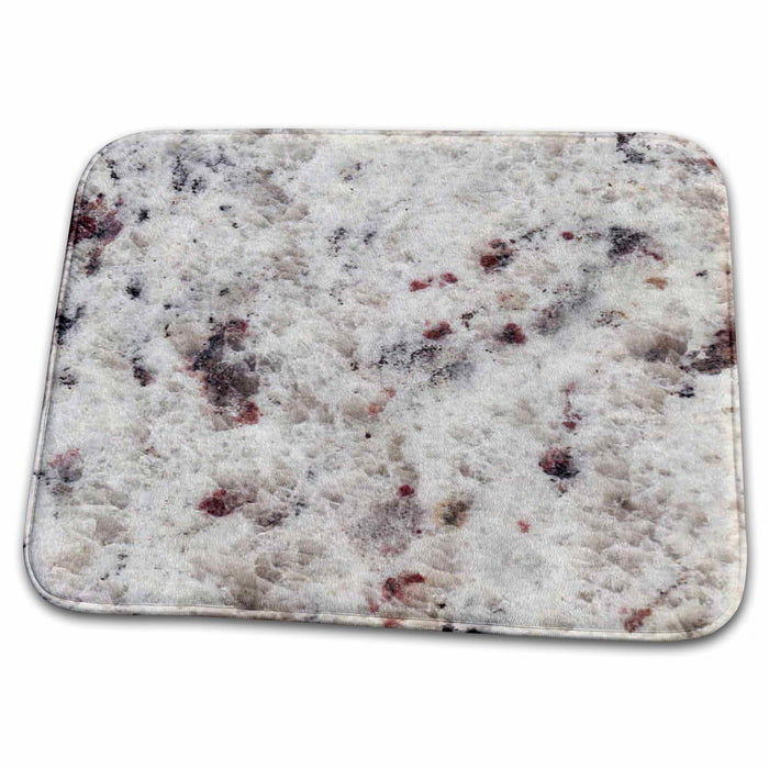 Dish Drying Mat - Bianco Romano granite print Anne Collections Granite