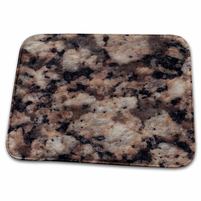 Dish Drying Mat - Florence Gold granite print Anne Collections Granite