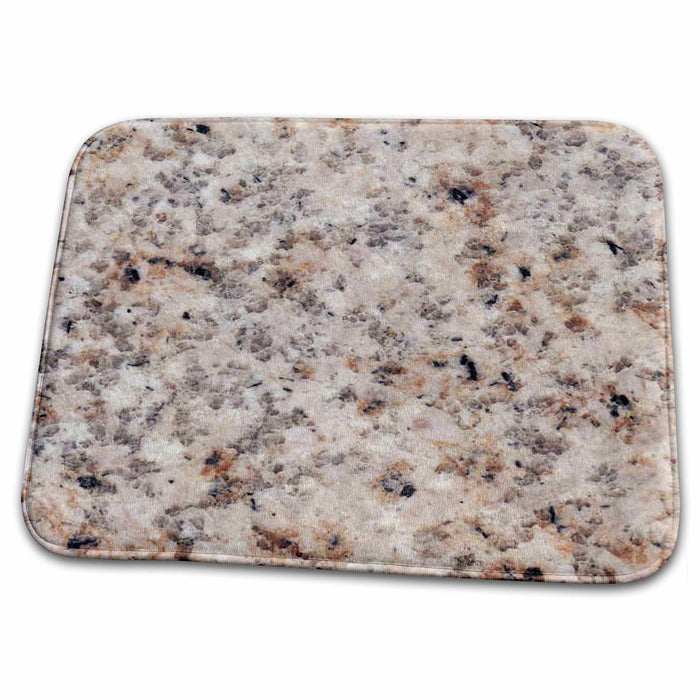 Dish Drying Mat - Golden Peach granite print Anne Collections Granite