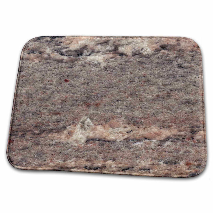 Dish Drying Mat - Juperana Crema Bordeaux granite print Anne Collections Granite