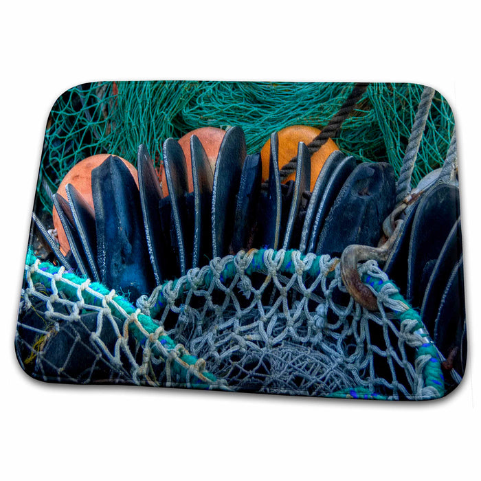 Dish Drying Mat - Fisherman netting Sea Scapes