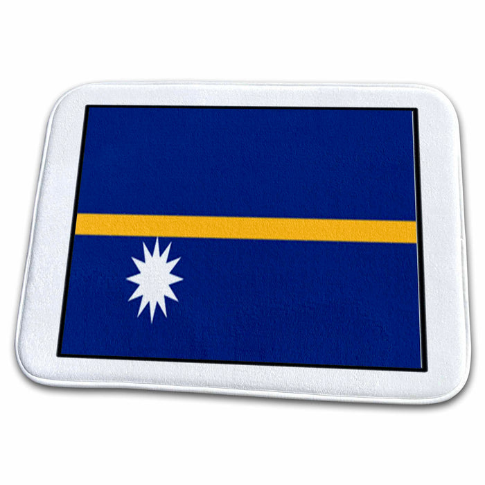 Dish Drying Mat - Photo Of Naru flag Button World Flag Buttons