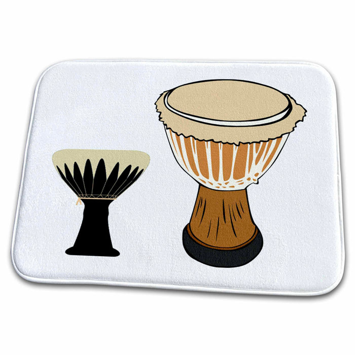 Dish Drying Mat - African Drums.jpg Décor II