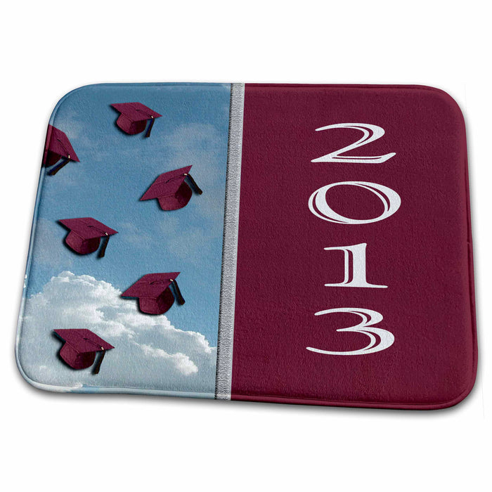 Dish Drying Mat - Red Caps in the the Clouds, 2013 Graduation Design