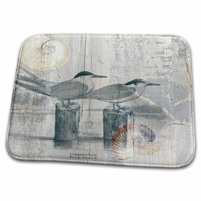 Dish Drying Mat - Birds at the Beach- Art PS Beach