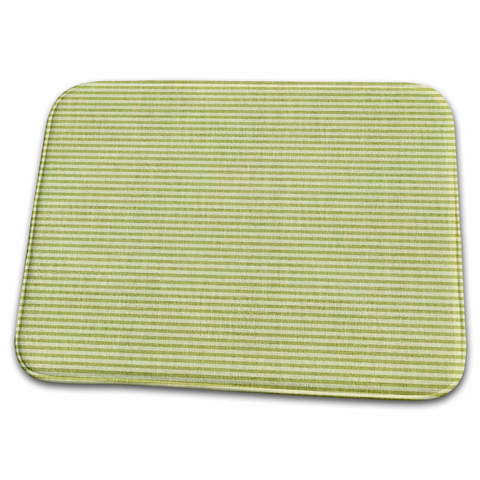 Dish Drying Mat - Gold and Yellow Thin Stripes PS Creations