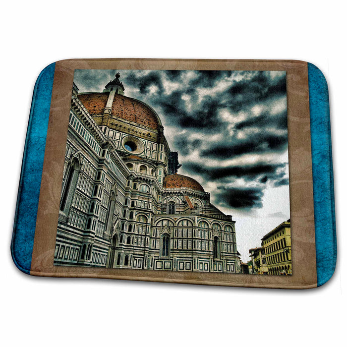 Dish Drying Mat - Florence Dome Designs Places Themes