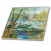 image of 8 Inch Glass Tile