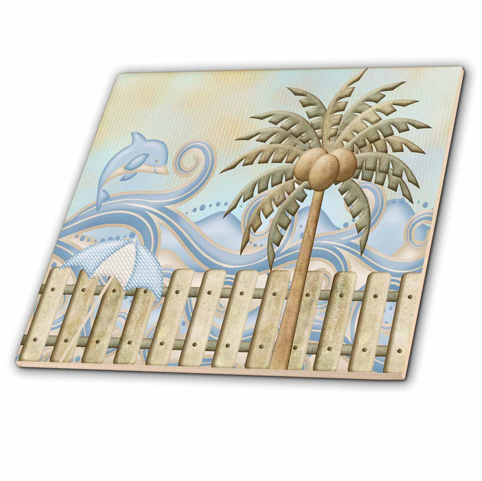 image of 8 Inch Ceramic Tile