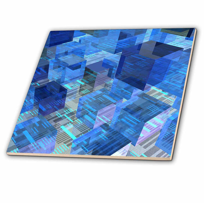 image of 8 Inch Glass Tile