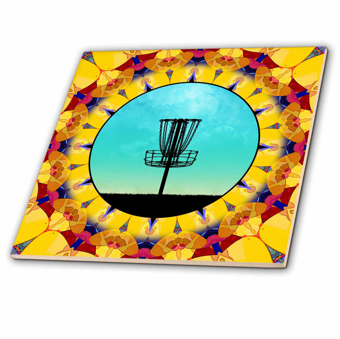 image of 12 Inch Glass Tile