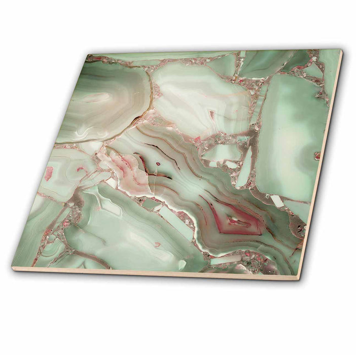 image of 8 Inch Glass Tile