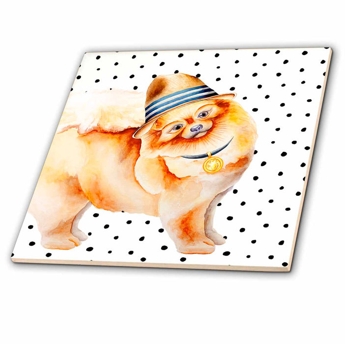 image of 8 Inch Ceramic Tile