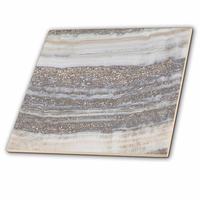 image of 8 Inch Glass Tile