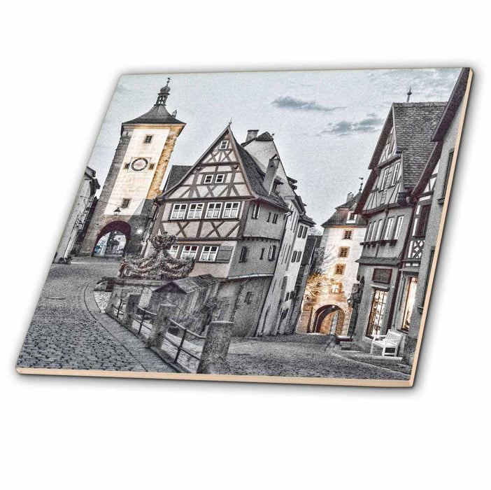 image of 8 Inch Ceramic Tile