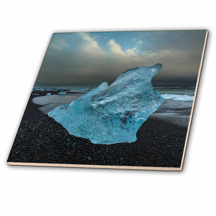 image of 8 Inch Glass Tile