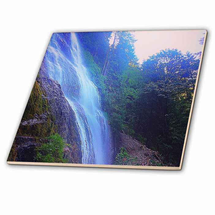 image of 8 Inch Glass Tile