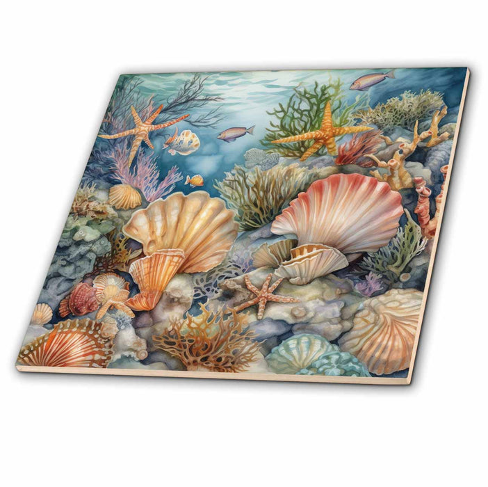 image of 8 Inch Ceramic Tile