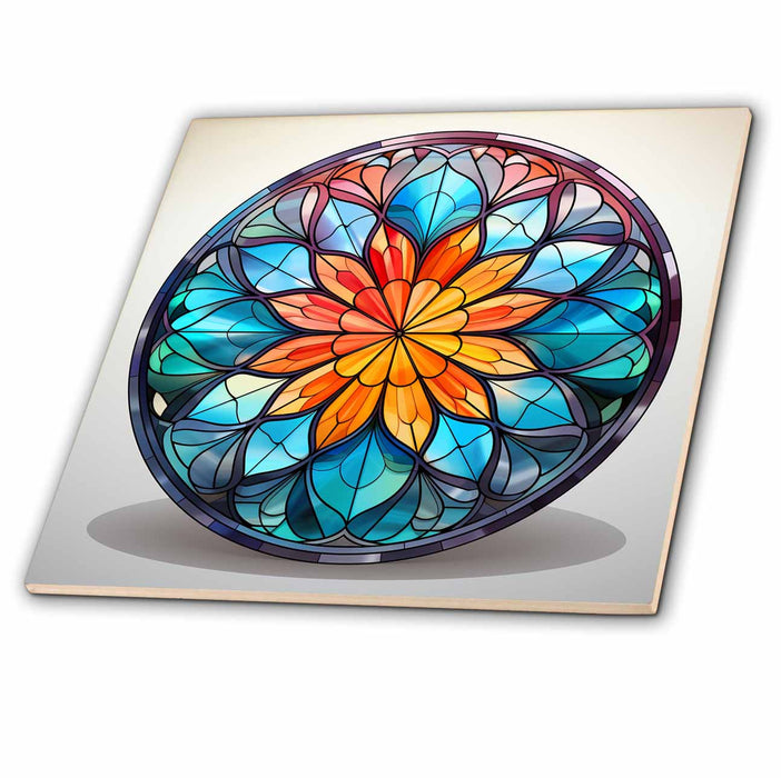 image of 6 Inch Glass Tile