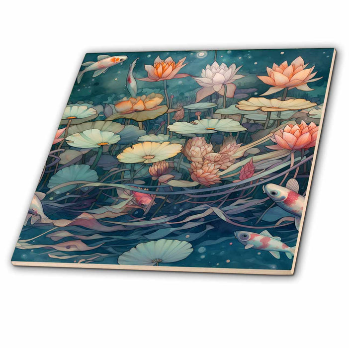 image of 8 Inch Ceramic Tile