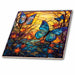 image of 8 Inch Glass Tile