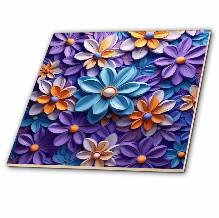 image of 12 Inch Glass Tile