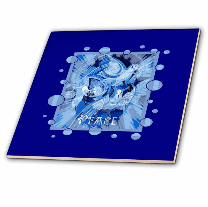 image of 4 Inch Glass Tile