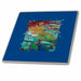 image of 4 Inch Glass Tile