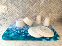 Dish Drying Mat - I Cant Even Pink Quotes