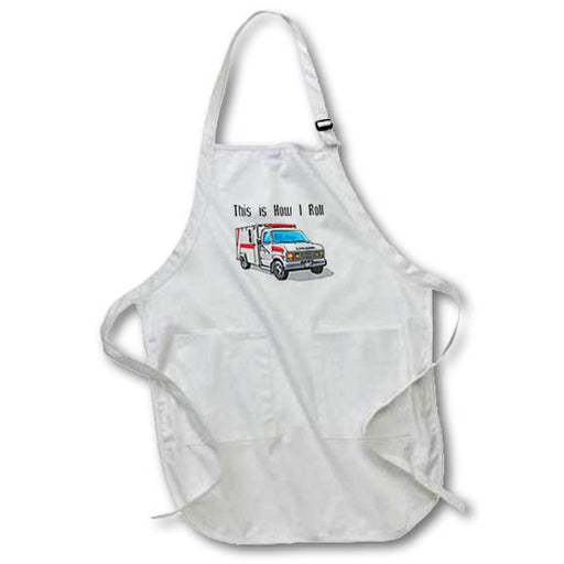 image of Full Length Apron with Pockets 22w x 30l