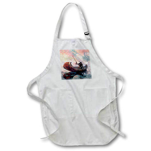 image of Full Length Apron with Pockets 22w x 30l