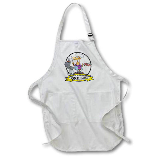 image of Full Length Apron with Pockets 22w x 30l