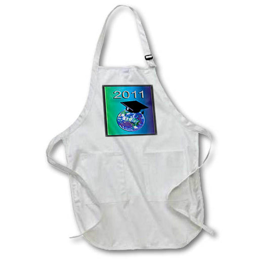 image of Full Length Apron with Pockets 22w x 30l