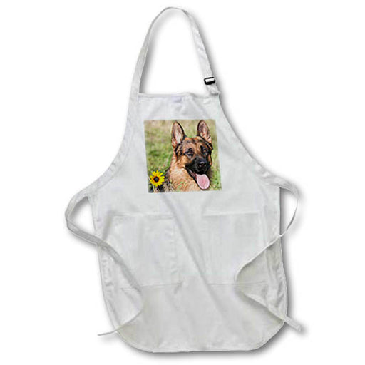 image of Full Length Apron with Pockets 22w x 30l