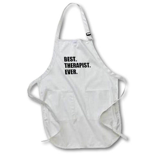 image of Medium Length Apron with Pouch Pockets 22w x 24l