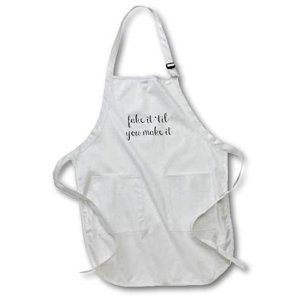 image of Full Length Apron with Pockets 22w x 30l