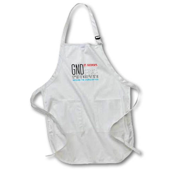 image of Full Length Apron with Pockets 22w x 30l