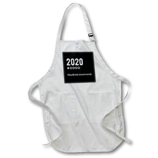 image of Medium Length Apron with Pouch Pockets 22w x 24l