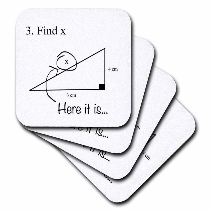 image of set of 4 Coasters - Soft