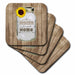 image of set of 4 Ceramic Tile Coasters