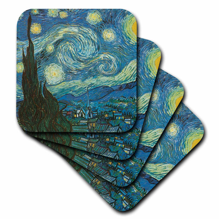 image of set of 4 Coasters - Soft