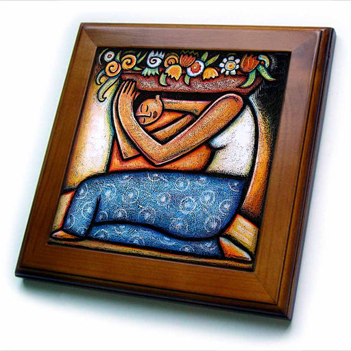 image of 8x8 Framed Tile